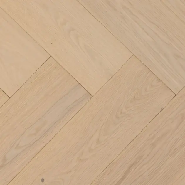 Jodełka klasyczna 14x145x725 klasa Natur, Lakier White - Click 5G